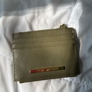Steve Madden Khaki Card Holder
